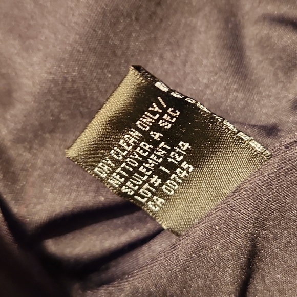 JS Signature tuxedo style black satin jacket Size 4 - Picture 6 of 10